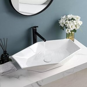 wash basin countertop  tabletop ceramic bathroom sink  wash basin over counter  wash basin for bathroom resturent living room diamond 224 x 145 x 47 inch