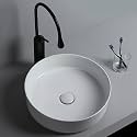 Wash Basin Countertop | Tabletop Ceramic Bathroom Sink | Wash Basin Over Counter | Wash Basin For Bathroom, Resturent, Living Room (APTD07)