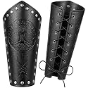 Patelai 1 Pair Faux Leather Arm Bracers