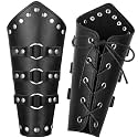 Patelai 1 Pair Faux Leather Arm Bracers