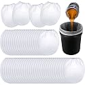 Patelai 100 Pcs 5 Gallon Paint Strainer Bags with Fine Mesh Elastic Top