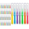 Patelai 100 Interdental Brush Set, Stylish Colors