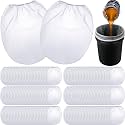 Patelai 1000 Pcs 5 Gallon Paint Strainer Bags with Fine Mesh Elastic Top