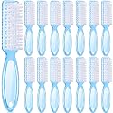 Patelai 15 Pieces Nail Brush Handle Grip for Fingernail Toe Scrub Cleaning