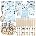 Patelai 321 Pcs Baby Shower Games Supplies, Space