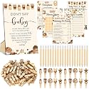 Patelai 321 Pcs Baby Shower Games Supplies, Coffee