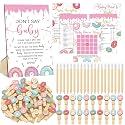 Patelai 321 Pcs Baby Shower Games Supplies, Donut Baby Sprinkle