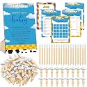 Patelai 321 Pcs Baby Shower Games Supplies, Boy Story