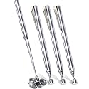 Patelai 4 Pieces Telescoping Magnetic Pick up Tool, 25 Inch,Silver