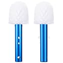 Patelai Corner Pool Brush Step 180 Degree Rotation Handle Scrub, 2 Pieces