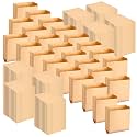 Paterr 500 Pcs Sanitary Bags Waxed Kraft Hygiene Liner Bags for Feminine