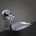 Stainless Steel Bathroom Soap Holder | Soap Stand for Bathroom | Soap Dish for Bathroom Accessories (Chrome, Pack of 2)