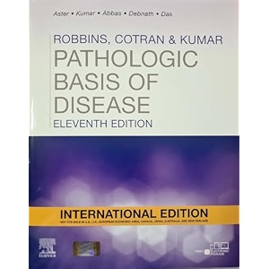 pathologic basis of disease 11th edition - robbins cotran amp kumar - international edition - original book-top grade paper amp print - for 2026 exams