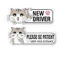 Patient Driver Please Be Patient Decal Safety Signs - Student &amp; New Driver Magnets for Car