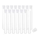 PATIKIL 0.5x4" Plastic Sewing Needle Storage Holder, 15 Pack, Clear
