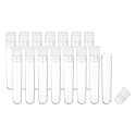 PATIKIL 0.6x2.4" Plastic Sewing Needle Storage Holder, 15 Pack, White