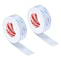 PATIKIL 1-3/4"W x 5/64" T x 16.4Ft EVA Single Sided Foam Tape, 2Pcs Multipurpose Sealing Strip Foam Waterproof Weather Stripping Foam Sealing Foam Strips with Adhesive for Door, White