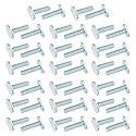 PATIKIL 1/4"-20 T Track Bolts T-Slot Kayak Rail Bolt Accessories 40PCS