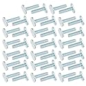 PATIKIL 1/4"-20 T Track Bolts T-Slot Kayak Rail Bolt Accessories 40PCS
