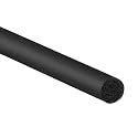 PATIKIL 1/8 Inch x 32.8 Feet Backer Rod, Foam Rope Caulk Crack Joint Filler Roll Seal Weather Strip for Home Construction, Black