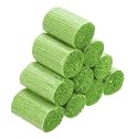 PATIKIL 10 Rolls Latch Hook Yarn Latch Hook Kit Precut Rugs Yarn Lime Green