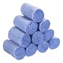 PATIKIL 10 Rolls Latch Hook Yarn, Latch Hook Kit Yarn Precut Hook Rugs Yarn Making Crochet Bundles for Latch Hook Rug Adults Beginners Tapestry DIY Craft, Blue