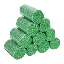 PATIKIL 10 Rolls Latch Hook Yarn, Latch Hook Kit Yarn Precut Hook Rugs Yarn Making Crochet Bundles for Latch Hook Rug Adults Beginners Tapestry DIY Craft, Green