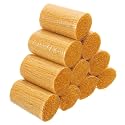 PATIKIL 10 Rolls Latch Hook Yarn Kit - Precut Rugs Yarn for Crochet Bundles, Tapestry DIY Craft - Adults Beginners Rug Making - Brown