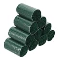 PATIKIL 10 Rolls Latch Hook Yarn Kit - Precut Rugs Yarn for Making Crochet Bundles, Tapestry DIY Craft - for Adults Beginners, Dark Green