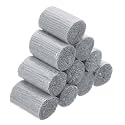 PATIKIL 10 Rolls Latch Hook Yarn Precut Rugs Yarn, Gray