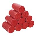 PATIKIL 10 Rolls Latch Hook Yarn Precut Rugs Yarn, Red