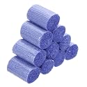 PATIKIL 10 Rolls Latch Hook Yarn Kit, Precut Rugs Yarn for Making Crochet Bundles, Tapestry DIY Craft for Adults Beginners, Dark Purple