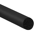 PATIKIL 13/64 Inch x 32.8 Feet Backer Rod, Foam Rope Caulk Crack Joint Filler Roll Seal Weather Strip for Home Construction, Black