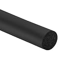 PATIKIL 19/32 Inch x 32.8 Feet Backer Rod, Foam Rope Caulk Crack Joint Filler Roll Seal Weather Strip for Home Construction, Black