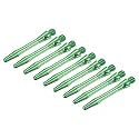 PATIKIL 35mm Dart Shafts, Medium 2BA Thread Aluminum Dart Stems Dart Accessories Throwing Fitting for Steel Tip - 9 Pack (Green)