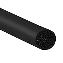 PATIKIL 5/16 Inch x 32.8 Feet Backer Rod, Foam Rope Caulk Crack Joint Filler Roll Seal Weather Strip for Home Construction, Black