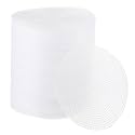 PATIKIL 5.8" Round Circle Plastic Canvas Mesh Sheets, 100 Pcs Eye Mesh for Embroidery 2mm Holes with Needlepoint Blank for DIY Crafting Wreathing Coasters Card Holder