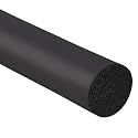 PATIKIL 9/16 Inch x 32.8 Feet Backer Rod, Foam Rope Caulk Crack Joint Filler Roll Seal Weather Strip for Home Construction, Black