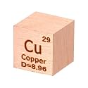 PATIKIL Copper Cube, 10mm Cu Density Cube High Density Element