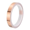 PATIKIL Copper Tape 0.59 Inch x 11 Yards 0.05 Thick Copper Foil Tape Single Sided Conductive Adhesive EMI Shielding for Electronics, Circuits, Grounding