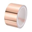 PATIKIL Copper Tape 2.36 Inch x 11 Yards 0.05 Thick Copper Foil Tape Single Sided Conductive Adhesive EMI Shielding for Electronics, Circuits, Grounding