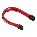 PATIKIL CPU Power Cable Male to Male 12"(30cm) 18AWG 12V, Black Red