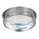 PATIKIL Lab Sieve 250 Mesh 0.035mm 5.9"/15cm Diameter Sifting Screen