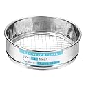 PATIKIL Lab Sieve 3 Mesh 6.7mm 5.9"/15cm Diameter Sifting Screen