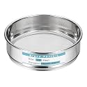 PATIKIL Lab Sieve 32 Mesh 0.55mm 5.9"/15cm Diameter Sifting Screen