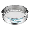PATIKIL Lab Sieve 40 Mesh 0.45mm 5.9"/15cm Diameter Sifting Screen