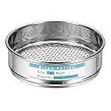 PATIKIL Lab Sieve 5 Mesh 4mm 5.9"/15cm Diameter Sifting Screen