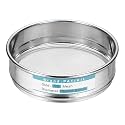PATIKIL Lab Sieve 50 Mesh 0.35mm 5.9"/15cm Diameter Sifting Screen