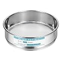 PATIKIL Lab Sieve 500 Mesh 0.035mm 5.9"/15cm Diameter Sifting Screen