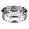 PATIKIL Lab Sieve 6 Mesh 3.2mm 5.9"/15cm Diameter Sifting Screen